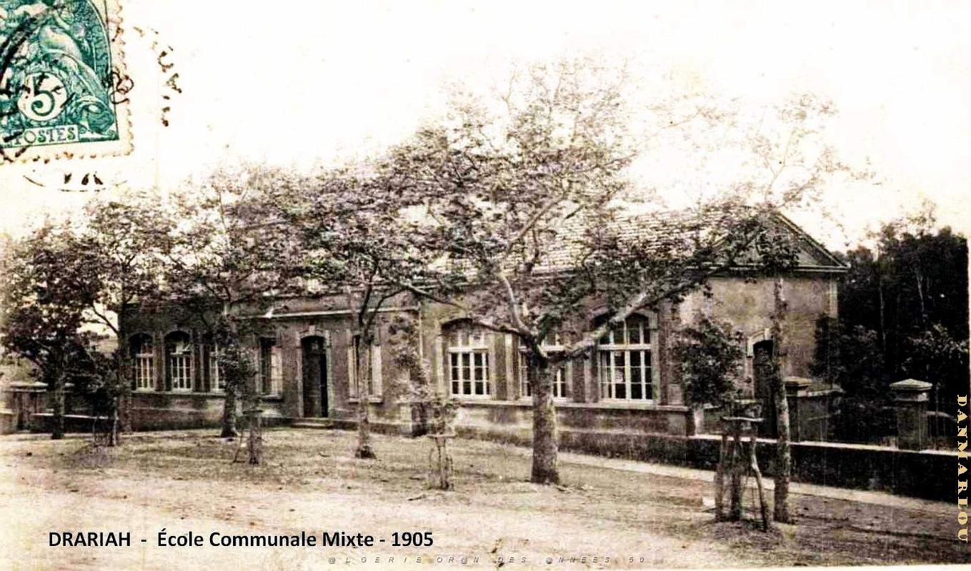 Drariah - Ecole Communale Mixte - 1905.jpg